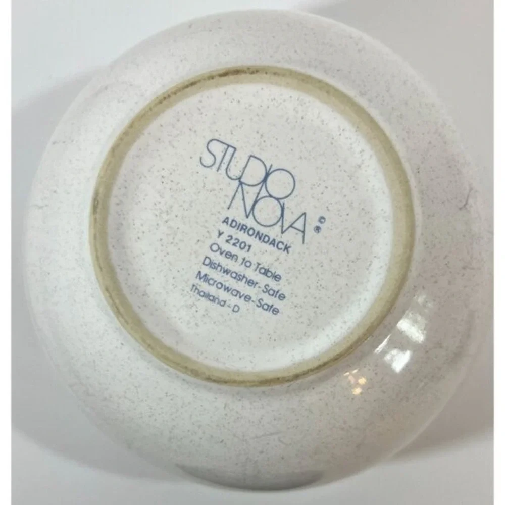 Vtg Mikasa Bowl Studio Nova Adirondack Small Dishwasher Microwave‎ Thailand